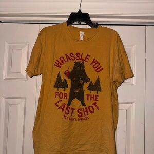 Women's Yellow Graphic Tee